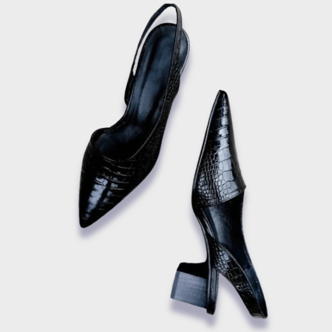 Silja™ - Ortopædiske pumps i læderimitation