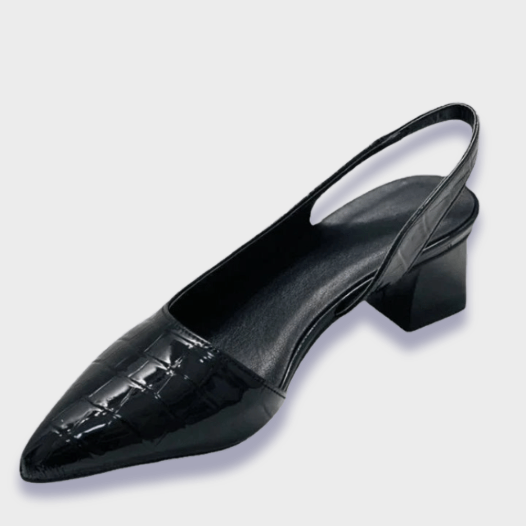 Silja™ - Ortopædiske pumps i læderimitation