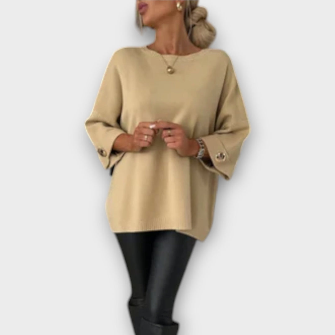 Ruby™ - Elegant strikket bluse