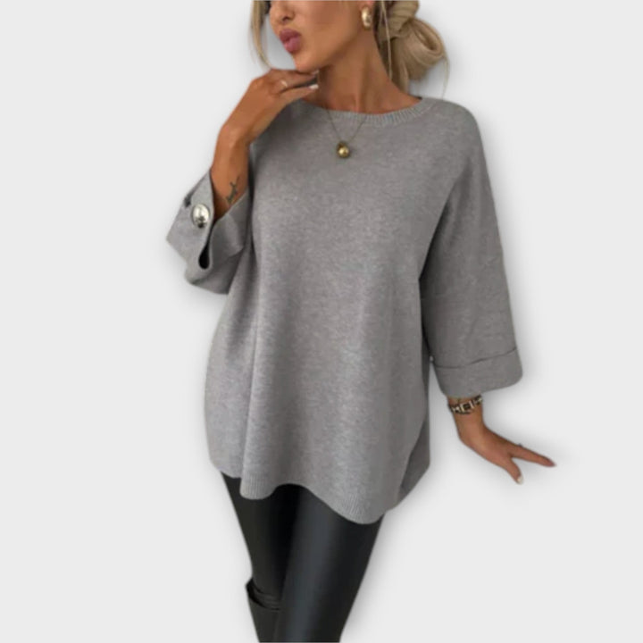 Ruby™ - Elegant strikket bluse