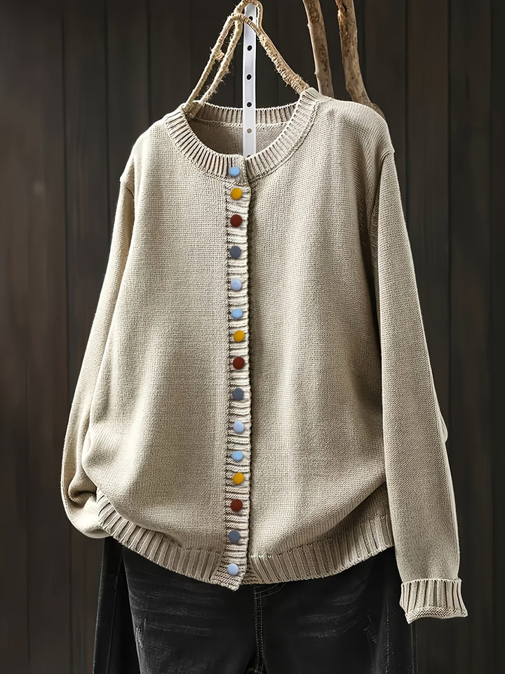 Freja™ | Komfortabel og Stilfuld Cardigan