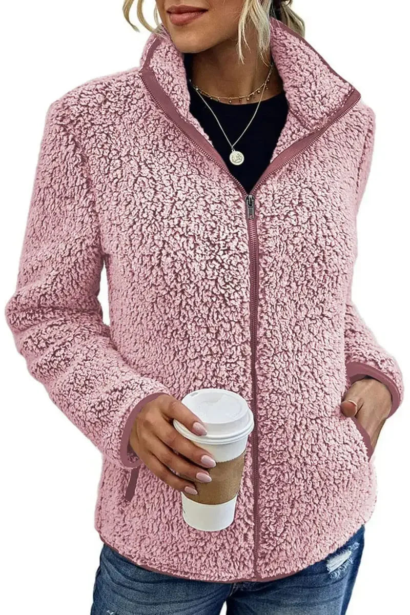 Gitte™ | Elegant Casual Fleecejakke
