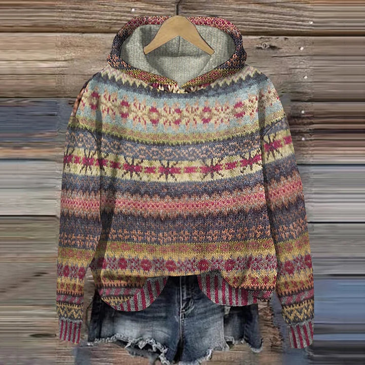 Helle™ | Tidløs Mønster Hoodie