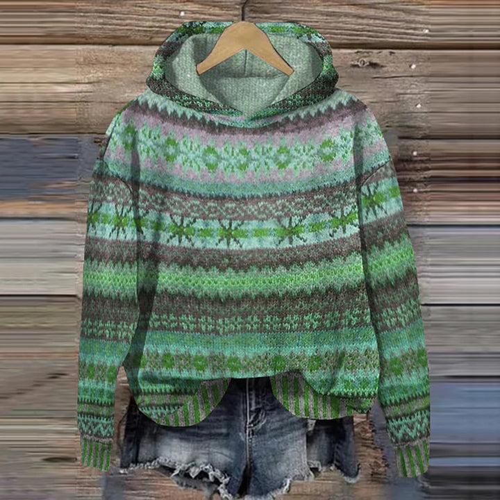 Helle™ | Tidløs Mønster Hoodie