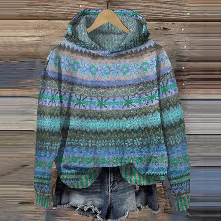 Helle™ | Tidløs Mønster Hoodie
