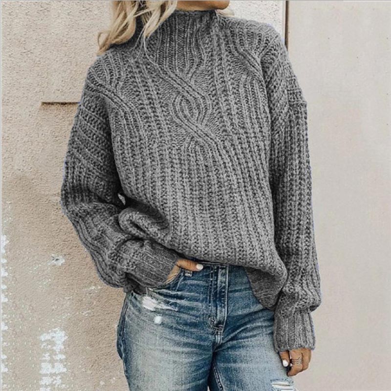 Pia™ | Stilfuld Og Behagelig Kabelstrikket Sweater