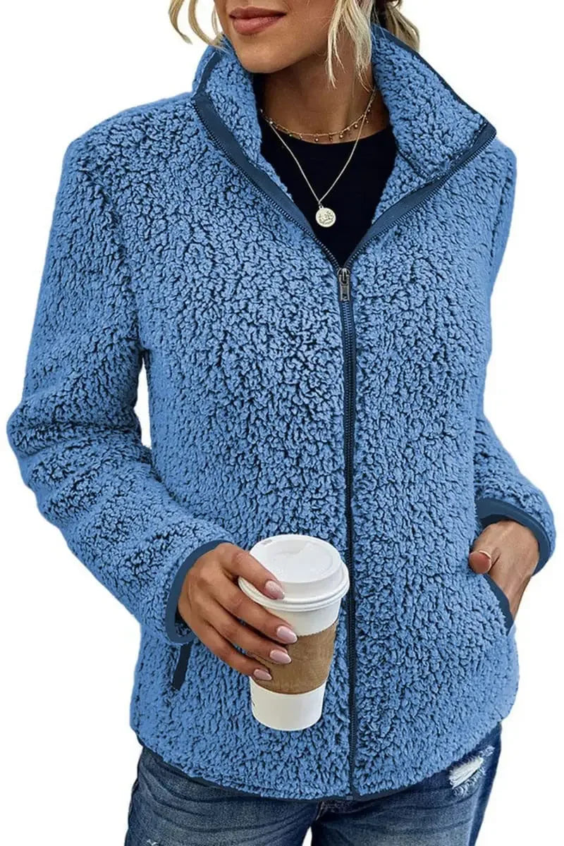 Gitte™ | Elegant Casual Fleecejakke