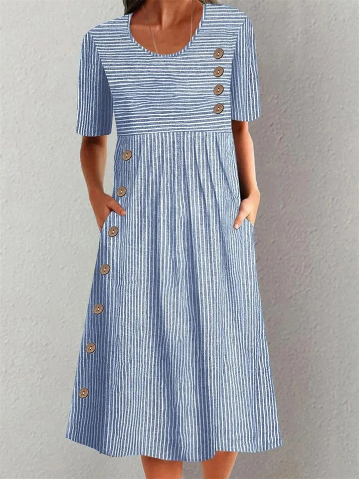Sofia™ | Stribet Sommerkjole
