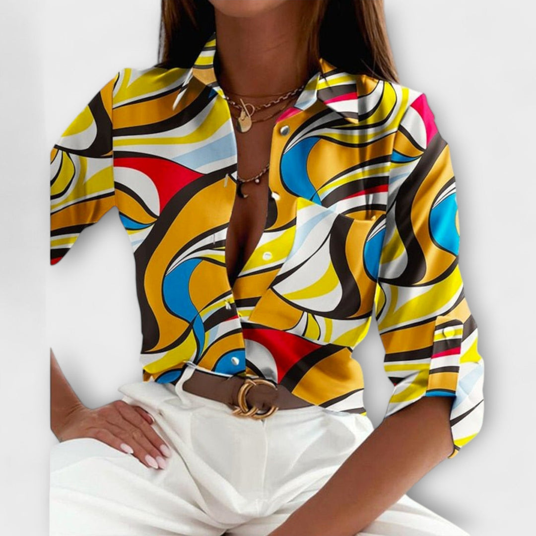 Hannea™ - Bluse med klassiske krav