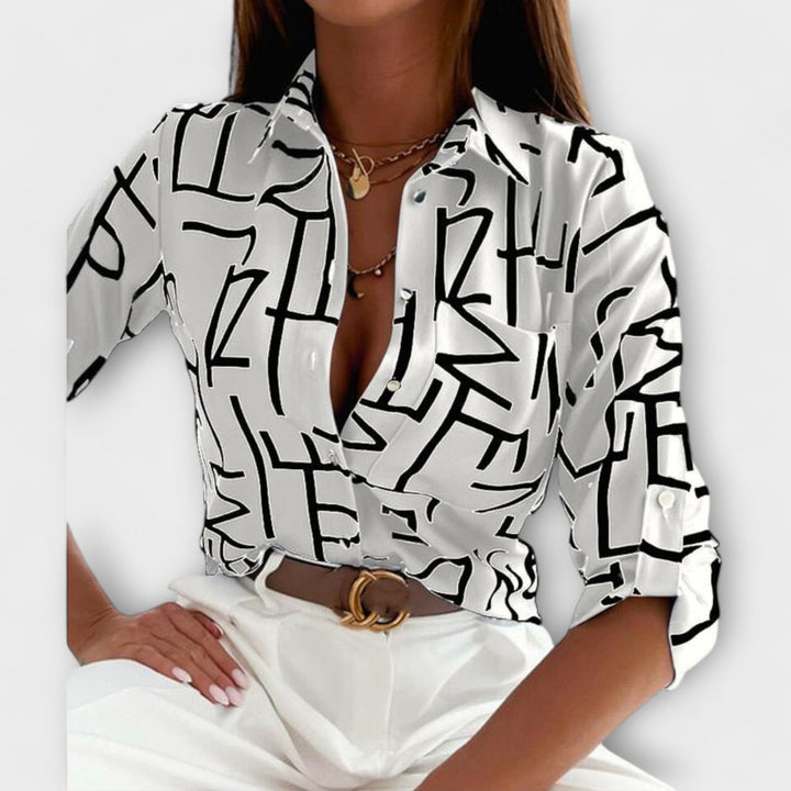 Hannea™ - Bluse med klassiske krav