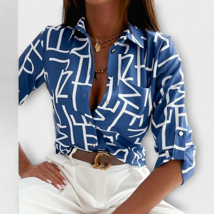 Hannea™ - Bluse med klassiske krav