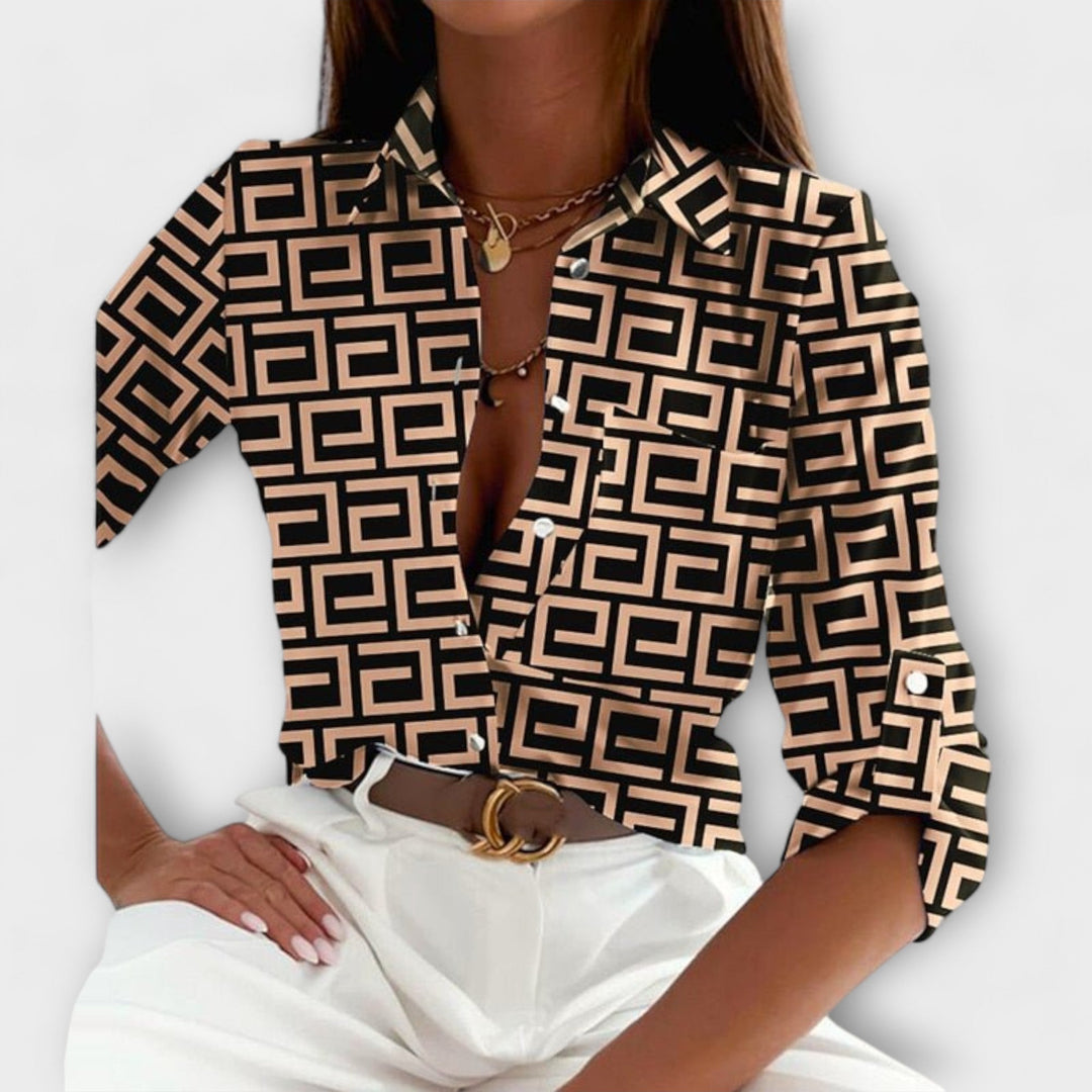 Hannea™ - Bluse med klassiske krav
